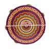 Chinese Style Tambourine Handbell 8 Inch Music Percussion Instrument Ethnic Floret Hand Drum  Kids