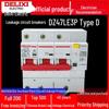 Delixi DZ47LE-125 3-Phase Circuit Breaker with RCD, 380V Air Switch