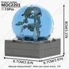 MOOXI MOC Space Wars Movie Robot Soldier Fighter Tank Weapons Battle Scene Models Bricks Building Blocks Figures Toys Kids Gifts