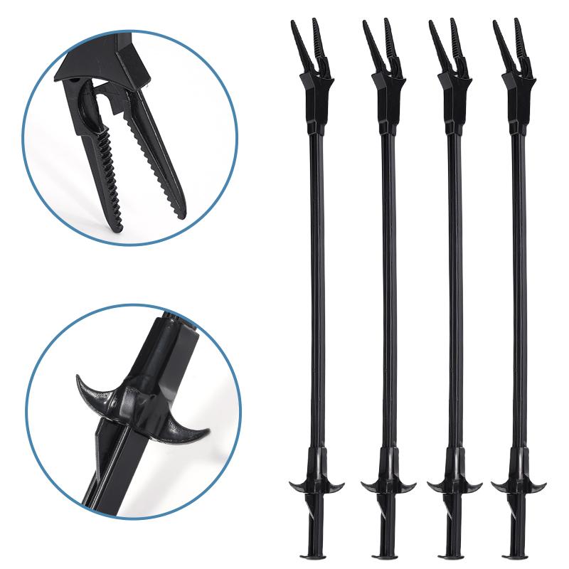 3pcs 50cm Fish Tank Straight Tweezer Plastic Tweezers Forceps Clip Fish Tank Cleaning Tool Plant Algae Pruning Tongs Clip Pliers