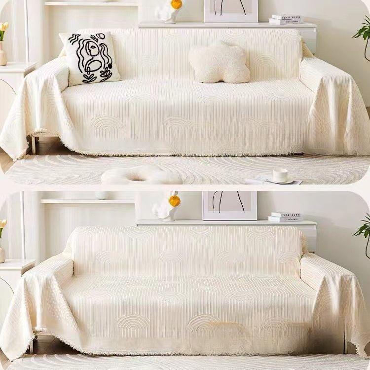 Sofa Towel Four Seasons Universal Light Luxury Backrest Towel Modern Cushion High-End New Summer Sofa Cover Cover Cloth Cushion