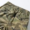 Pantaloncini da Lavoro Mimetici Uomo Estivi Casual Pantaloni a Cinque Quarti Cotone Puro Larghi Multi Tasche Pantaloni Versatili