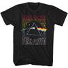 Pink Floyd Wavy Dark Side Of The Moon Prism Men's T Shirt Psychedelic Music  Unisex T-Shirt