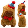 Capybara Plush Toy Plush Toy Party Hat Toy 25 Cm