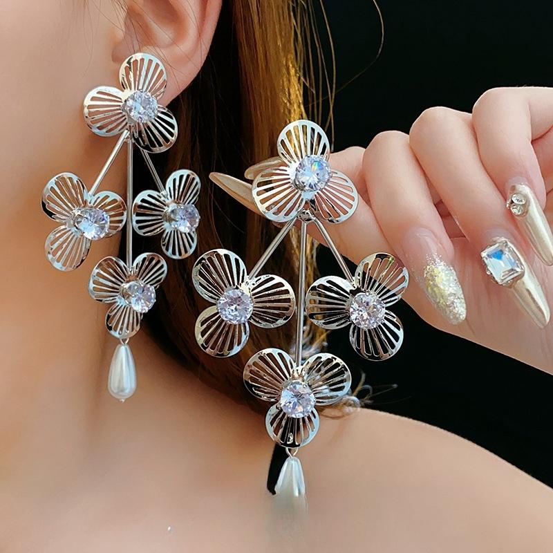 

Высококачественные серьги-подвески в стиле темперамент, роскошные серьги-подвески в стиле ретро для женщин