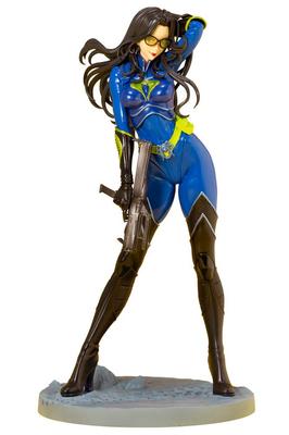 JOE Bishoujo Baronesa 25 Aniversario Edición Limitada Azul escala PVC figura pintada acabada G.I. G.I.JOE 1/7