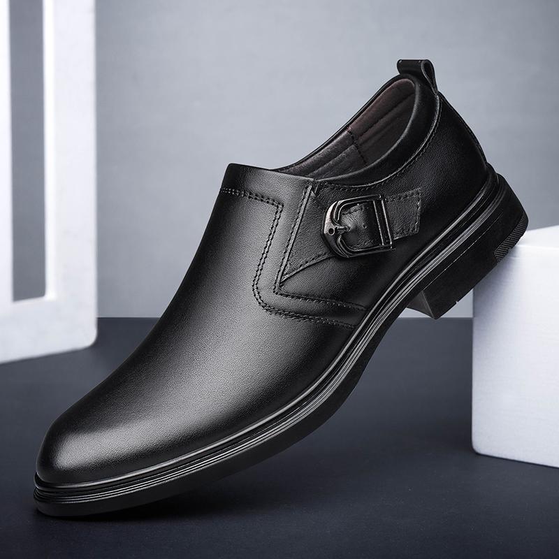 Módní Formální kožené boty pro muže Šaty Business Boty Pánské Geometrické Oxfords Party Svatba Běžné Pánské boty