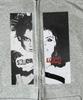 Sk8Er Rock Boy Or Girl Sweat Hood Zip-Up ((Melange Gray))