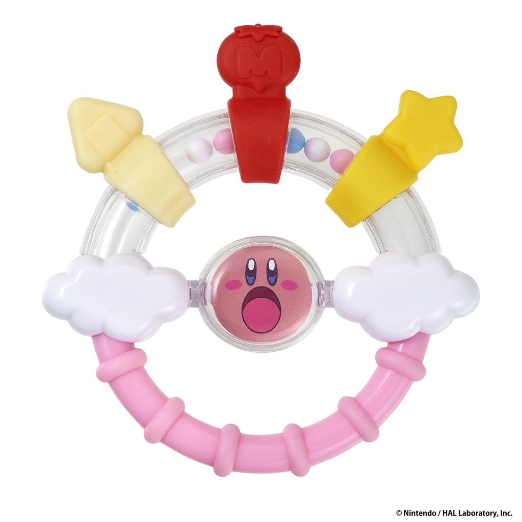 Teething Rattle 3 Months and [Bandai] Kirby's (Recommended Age Up)
