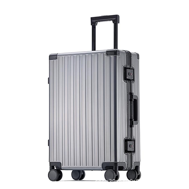 Slightly Flawed Aluminum-Magnesium Carry-on Trolley with Universal Wheels