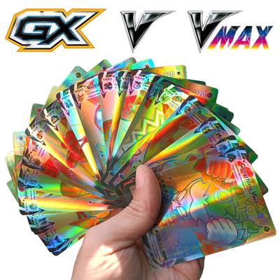 100Pcs Pokemon Cards Shining VSTAR GX EX VMAX MEGA TAG TEAM Energy Trainer Charizard Pikachu Collection Battle Card S08