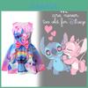 Rochie pentru Fete Lilo Stitch Cu Fundă Pentru Primăvară Uzură Casual