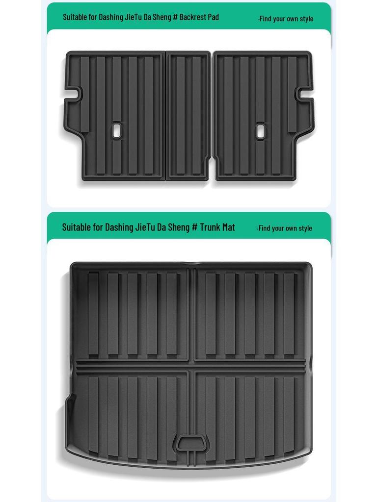 Compatible Floor & Trunk Mats for Chery Jetour Dashing (2023-2025)