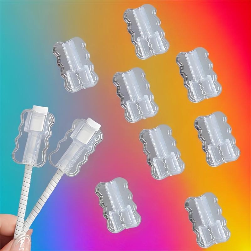 

1 шт. Прозрачный ТПУ протектор для зарядного кабеля для Apple и Android Гибкая, прочная оплетка для предотвращения поломок и обрывов Защитные колпачки для кабелей для зарядных устройств