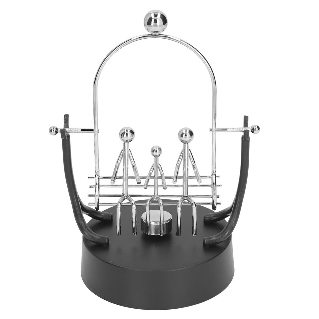 Steel Robot Balance Toy Decompressive Metal Automatic Swing Motion Perpetual Art Balance Toy for