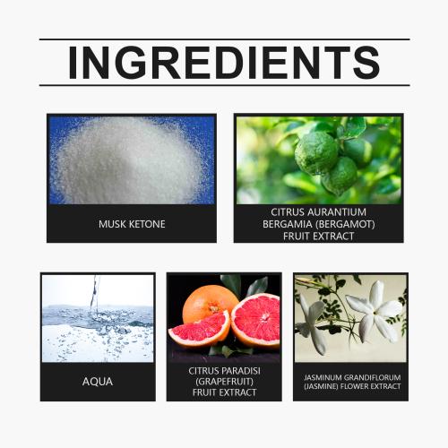 Roxelis Summer Natural Portable Bergamot Fragrance With A Fresh Light Perfume Spray