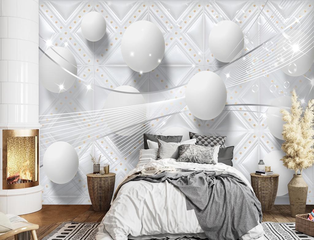 Wallpaper Balls Texture 3d