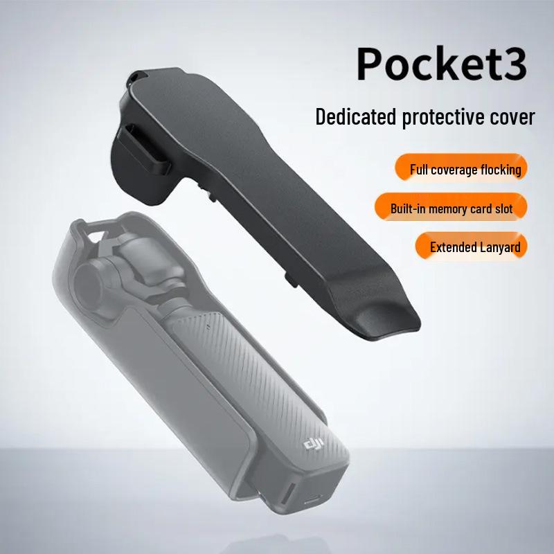 DJI Pocket 3 Protective Flip Cover Case: Anti-Scratch, Anti-Drop with Filter Storage
