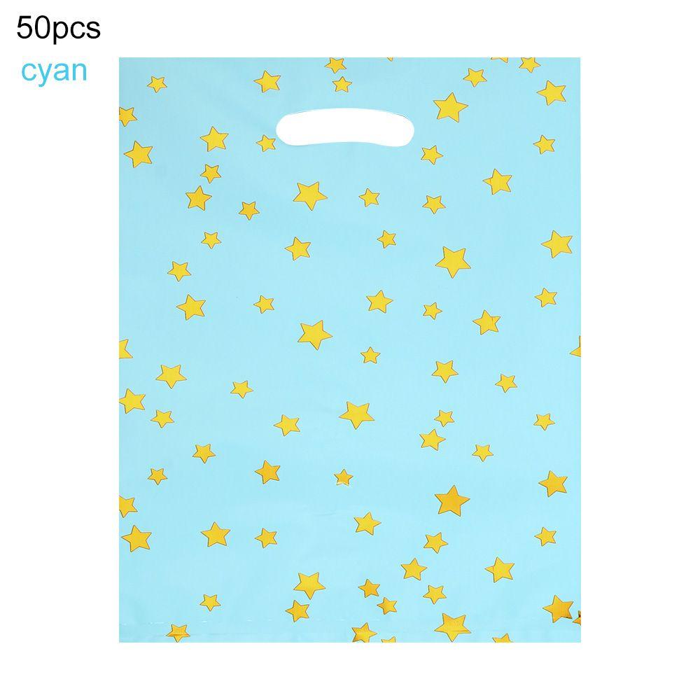 Color Kids Favors DIY Gifts Small Five-pointed Star Candy Package Aluminum Film Bag Baby Shower