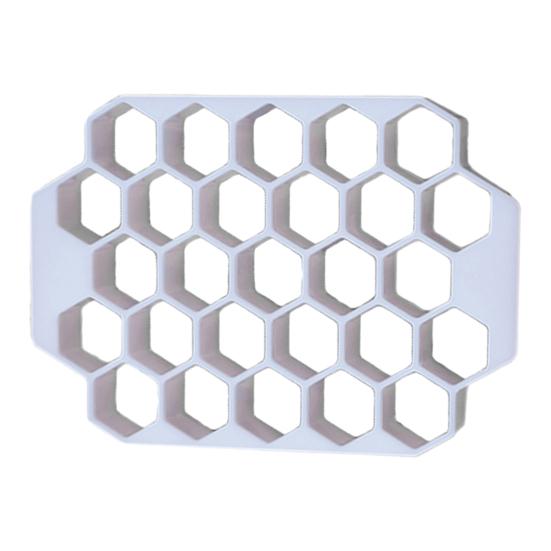 Splitter Dough Divider Tool High-Quality Food-Safe Material Thin 1mm Cutting Edge for Easy Portioning Honeycomb Shape for Equal Filling And Dough