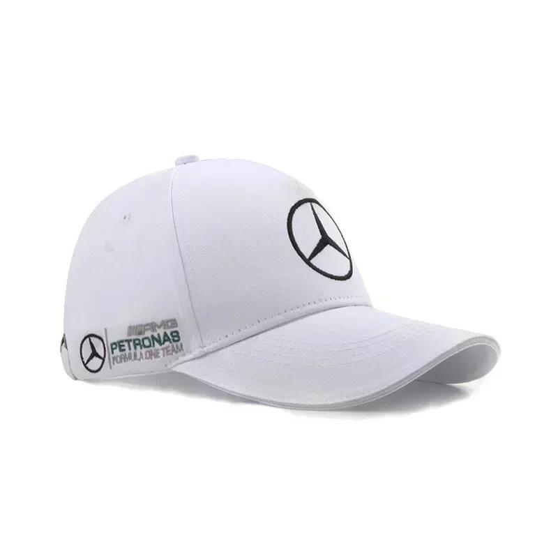 Car Baseball Cap Spring And Autumn Outdoor Adjustable Casual Hats Sunscreen Hat For Mercedes Benz W212 W213 W205 W177 W247 W176 BS3