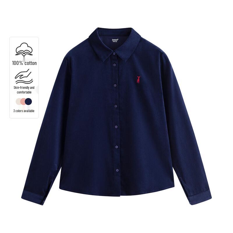 Женская повседневная вельветовая рубашка INMAN на пуговицах S