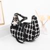 Niche Design Fashion Plaid Messenger Bag Women'S Tide Versatile Dumpling Bag Shoulder Bag