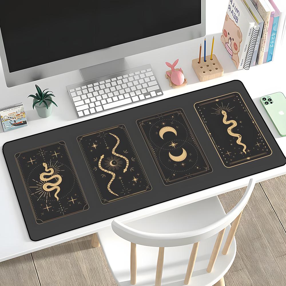 Art Magic Tarot Card Mouse Pad Rubber Mat Laptop Xxl Mousepad Notebook Gamer Computer Table Gaming Accessories