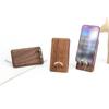 Wooden Desktop Phone Holder Vintage Small Tablet Holder Creative Lazy Phone Stand  Office
