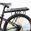 Bike Rear Shelf Bracket Quick Release Adjustable Bicycle Cargo Rack Luggage Carrier Cycling Accessories for Commuting Touring