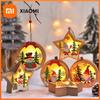 Xiaomi Christmas Decorations LED Night Light Luminous Christmas Tree Pendant Santa Claus Snowman Pendant Ornament Xmas Night Lights