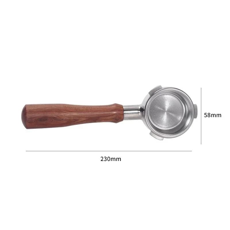 58mm 3-Ears Bottomless Portafilter Espresso Holder