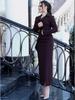 2025 Autumn Chic Suit Jacket & High-Waist Slim Midi Skirt Set