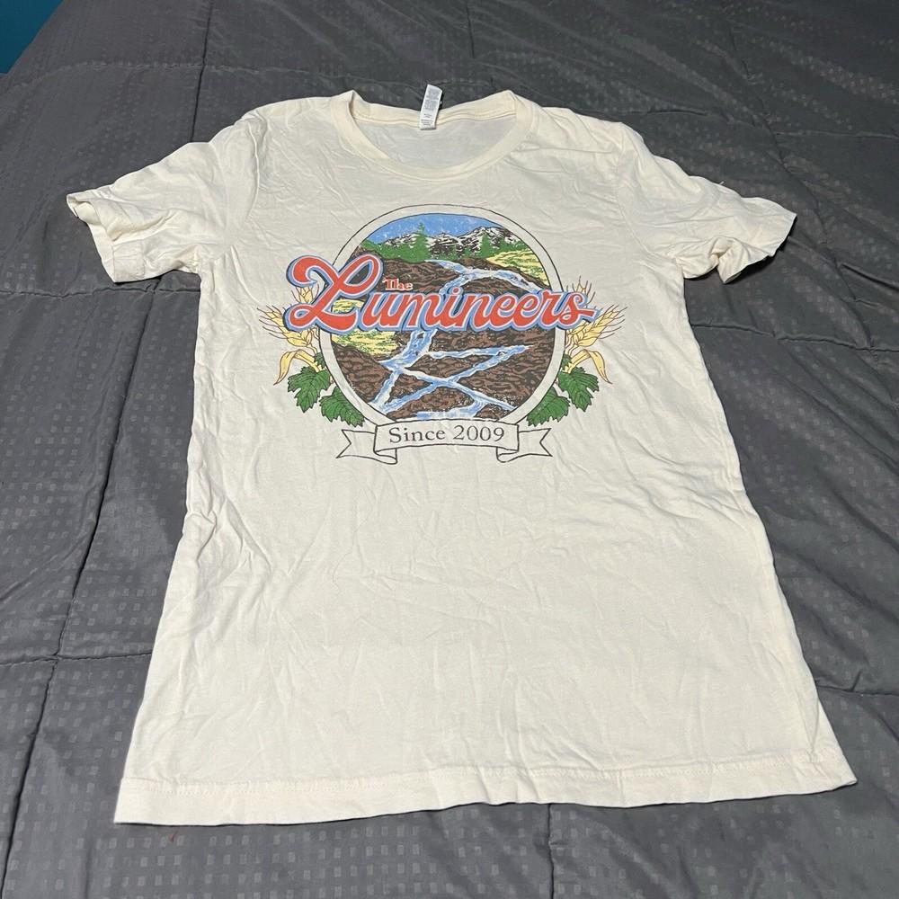 Rare! the lumineers since 2009 Shirt Unisex Concert S to 5XL SG357 Unisex T-Shirt XXXXL