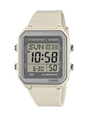 Casio Collection W-221H-8AJF Herren-Armbanduhr Elfenbein