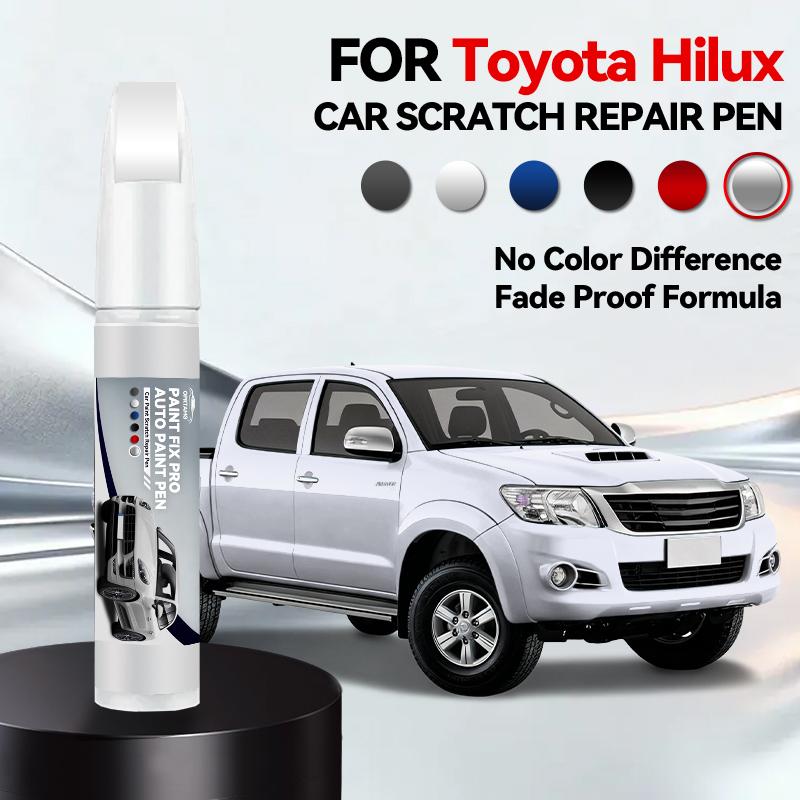

Vehicle for Exclusive Use For Toyota Hilux Paint Repair Pen Touch Up Scratch Remover DIY Auto Accessories Black White Silver Gra срібний
