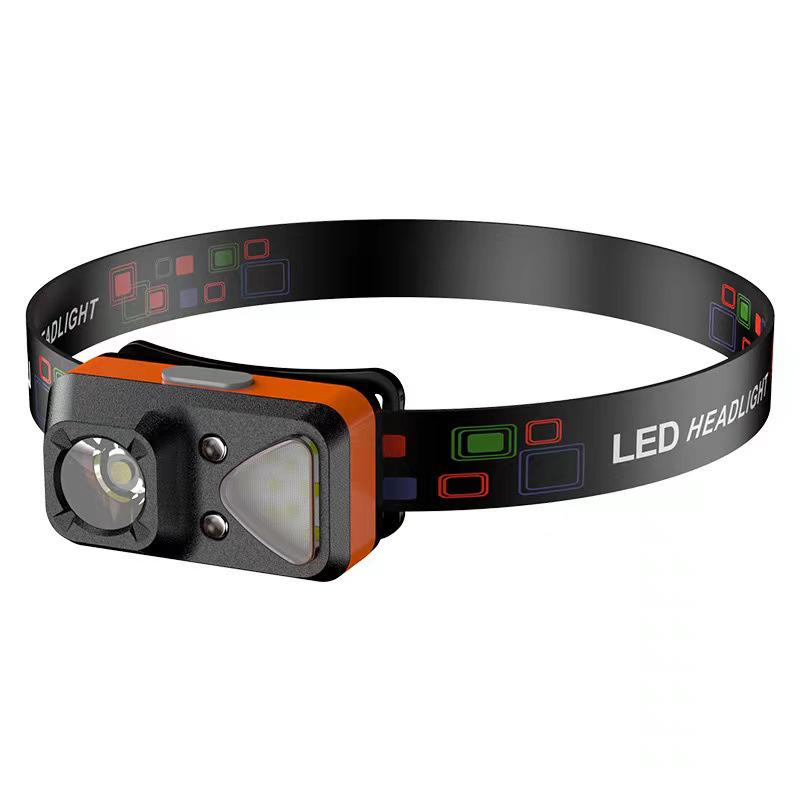 Lightweight Induction Headlamp: Portable, Super Bright Flashlight for Cycling, Mountaineering, and Night Fishing