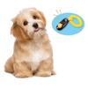 1 PCS Pet Cat Dog Training Clicker Plastic New Dogs Click Trainer Aid Too Adjustable Wrist Strap Sound Key Chain Dog Whistl 2022