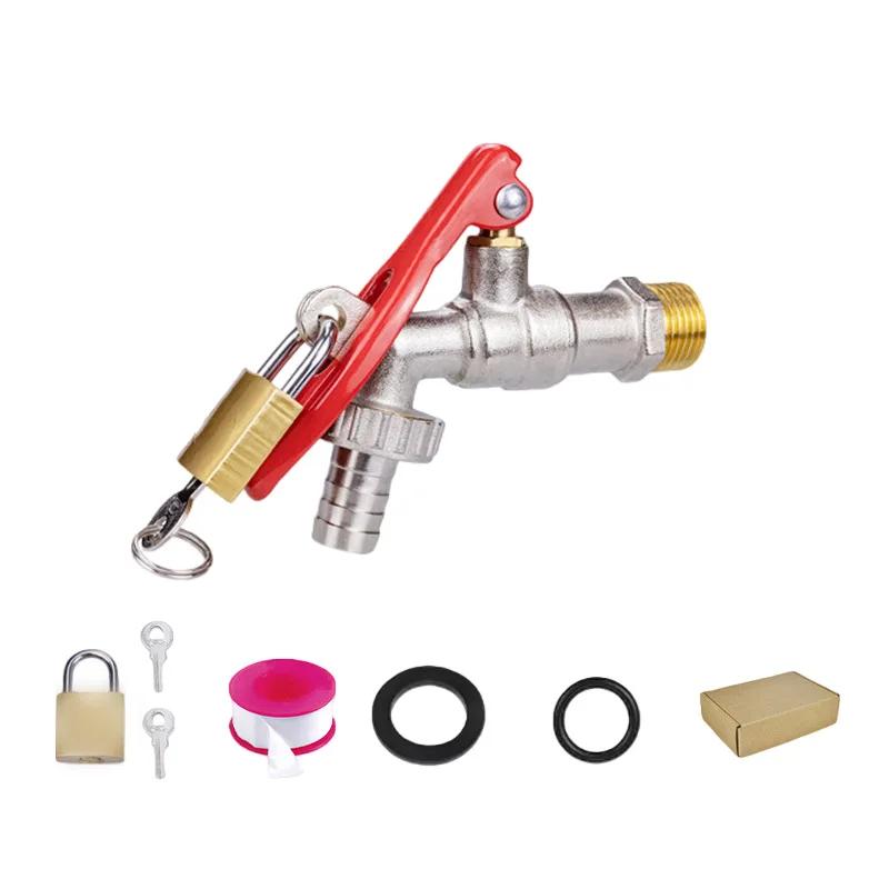 1pc Replacement Brass Faucet For Washing Machine Garden Hoses Outdoor Taps Accessories Easy Installation