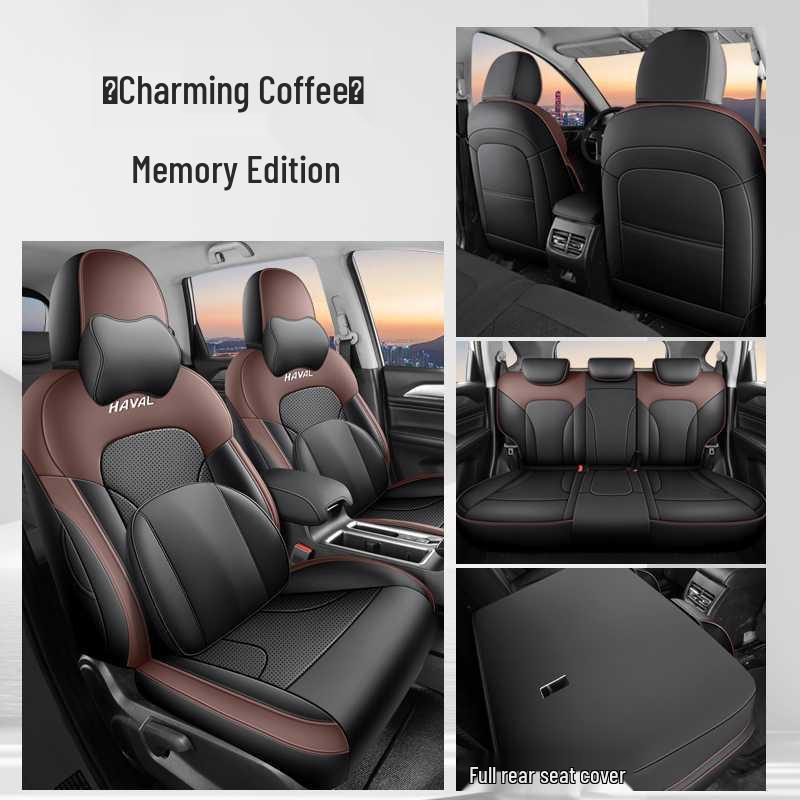 Haval M6 PLUS Full-Coverage Smart Seat Covers: All-Season Leather Cushions