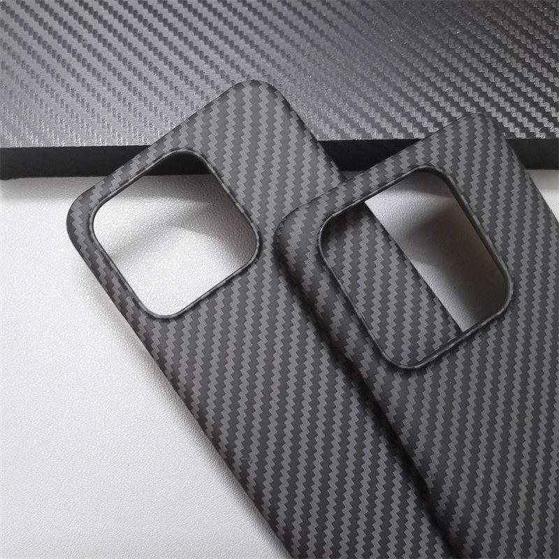 For Xiaomi 13T Pro Mi 13 Pro Case Simple Matte Hard PC Carbon Fiber Texture Pattern Cover Dustproof Fingerprint-Resistant Bumper