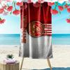 Aberdeen Football Club Print Beach Towel, Large Soft Quick Dry Towel for Beach Camping Swimming