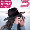 Women Winter Yellow Classic Elastic Fedora Hat Unisex Felt Jazz Hats Elegant Men Women Wide Brim Panama Trilby Cap
