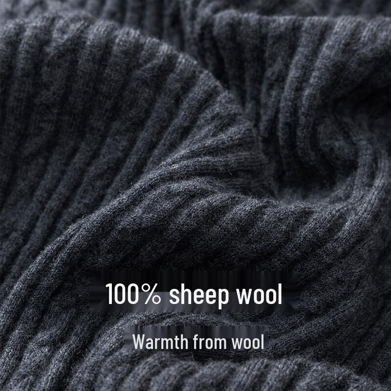 GIOVANNI VALENTINO Women's 100% Wool Round Neck Sweater