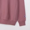 Champion Long Sleeve 10oz Relax with Embroidered Logo and Reverse Crew Light Grayish Purple Men's Sweatshirt, 100% Cotton, Fleece, Fit, Weave® Neck,