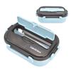 Lunch Box 1000ml Two Compartments Safe Durable Good Sealing Performance Portable Bento Box