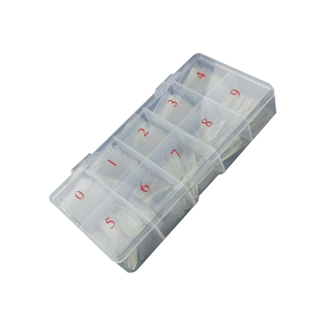 Artificial Nails False Half Nail Art Tips Acrylic UV Gel Assorted Kit with