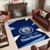 Manchester City Customize Your Name Carpet Design for Dormitory Hallway Study room Balcony Anti-slip Rug Office home decor Gift for Festivals
