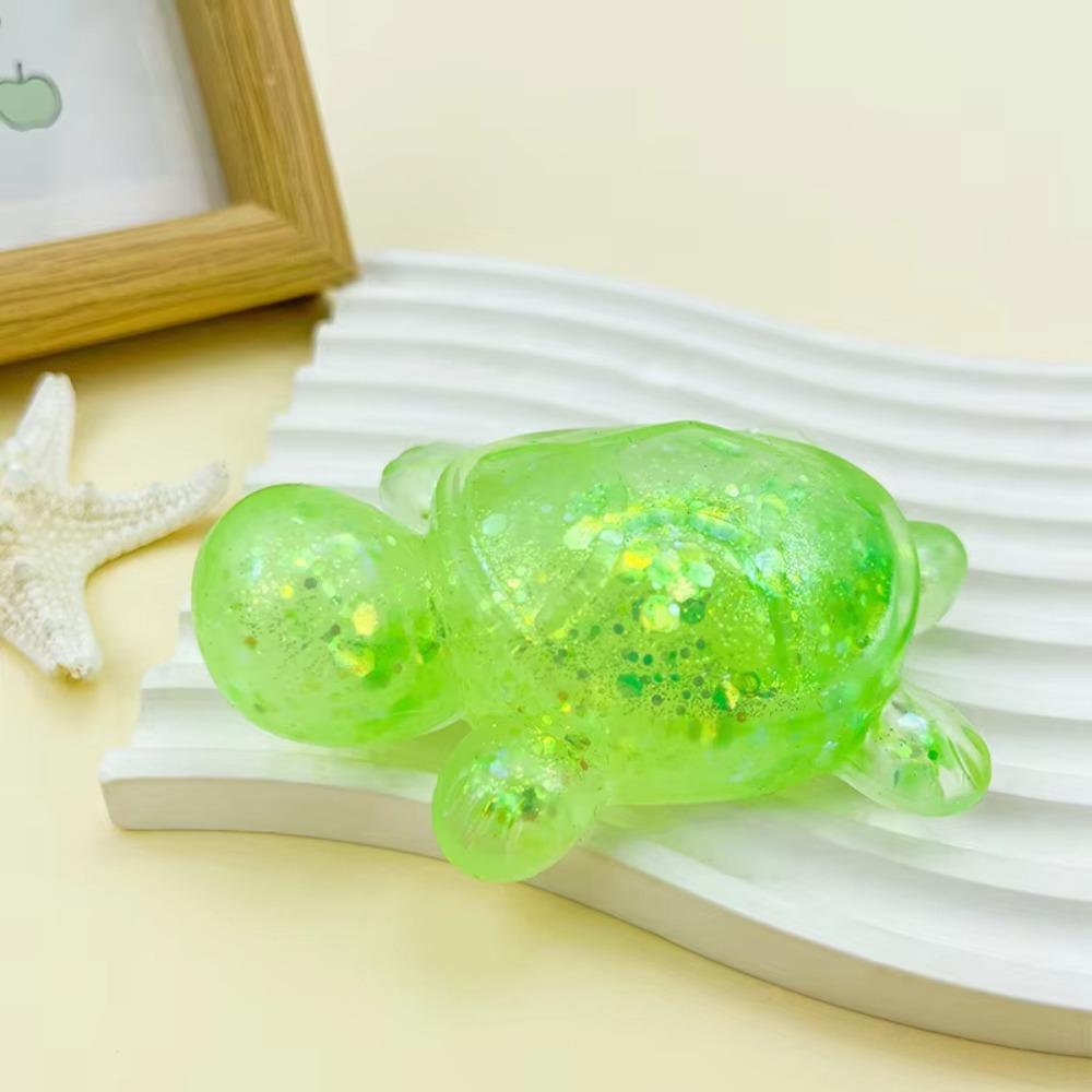 Cute Animal Turtle Squeeze Toy Colorful Sensory Fidget Ball Squishy Turtle Children Gifts