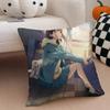 Heartwarming Sports Japanese Anime BBlue Box Cushion Cover Throw Pillow Cover Hidden Button Durable Polyester Chair Cushion